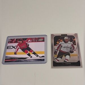 🏒 T.J. Oshie Washington Capitals 2-Card Collector Set
